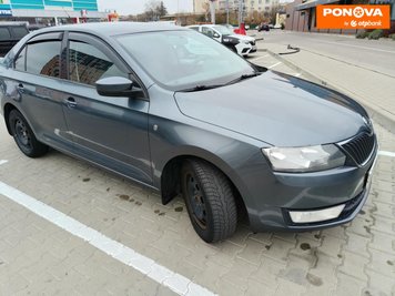 Skoda Rapid, 2014, Дизель, 1.6 л., 259 тис. км, Ліфтбек, Сірий, Вишневе Cars-Pr-268395 фото