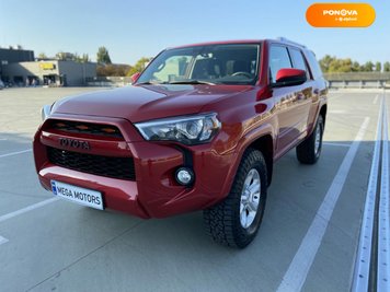 Toyota 4Runner, 2017, Газ пропан-бутан / Бензин, 3.96 л., 70 тис. км, Позашляховик / Кросовер, Червоний, Київ Cars-Pr-131354 фото