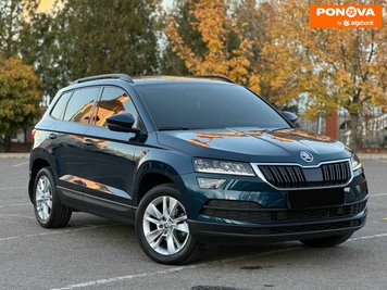 Skoda Karoq, 2021, Бензин, 1.4 л., 47 тис. км, Позашляховик / Кросовер, Синій, Кривий Ріг Cars-Pr-273959 фото