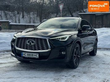 Infiniti QX55, 2021 г., Бензин, 35 тыс. км, Внедорожник / Кроссовер, Чорный, Львов AT-10411797 фото