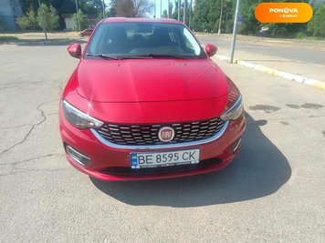 Fiat Tipo, 2019, Бензин, 1.37 л., 60 тис. км, Седан, Червоний, Миколаїв Cars-Pr-242206 фото