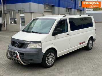 Volkswagen Transporter, 2006, Дизель, 2.5 л., 320 тис. км, Мінівен, Білий, Одеса 279373 фото