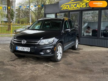 Volkswagen Tiguan, 2014, Бензин, 2 л., 175 тис. км, Позашляховик / Кросовер, Чорний, Львів 109542 фото