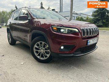 Jeep Cherokee, 2020, Газ пропан-бутан / Бензин, 3.2 л., 99 тис. км, Позашляховик / Кросовер, Червоний, Київ Cars-Pr-276571 фото