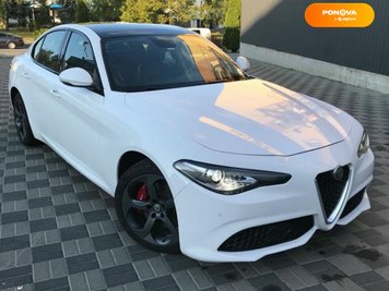 Alfa Romeo Giulia, 2017, Бензин, 2 л., 73 тис. км, Седан, Білий, Хмельницький Cars-Pr-233582 фото