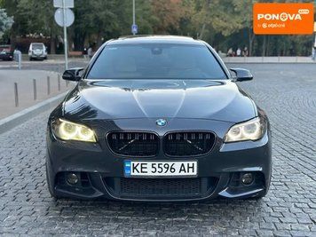 BMW 5 Series, 2015 р., Бензин, 130 тис. км, Седан, Чорний, Дніпро (Дніпропетровськ) AT-10415412 фото