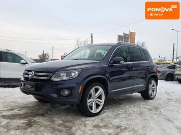 Volkswagen Tiguan, 2016 г., Бензин, 165 тыс. км, Внедорожник / Кроссовер, Синий, Львов AT-10407818 фото