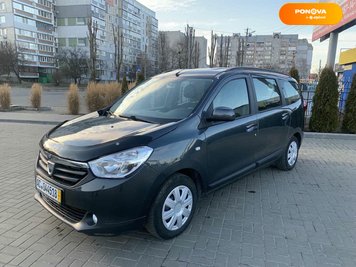 Dacia Lodgy, 2013, Дизель, 1.5 л., 224 тис. км, Мінівен, Сірий, Черкаси Cars-Pr-233300 фото