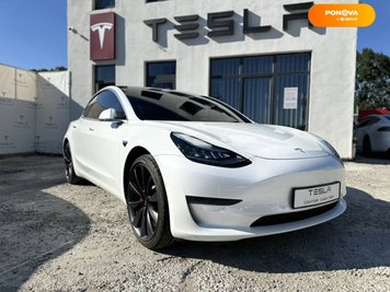 Tesla Model 3, 2020, Електро, 197 тис. км, Ліфтбек, Білий, Вінниця 107433 фото