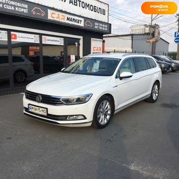 Volkswagen Passat B8, 2015, Дизель, 2 л., 195 тис. км, Універсал, Білий, Житомир 201773 фото