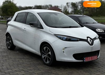 Renault Zoe, 2017, Електро, 89 тис. км, Хетчбек, Білий, Львів 37139 фото