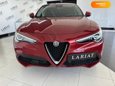 Alfa Romeo Stelvio, 2017, Бензин, 2 л., 39 тис. км, Позашляховик / Кросовер, Червоний, Одеса 52058 фото