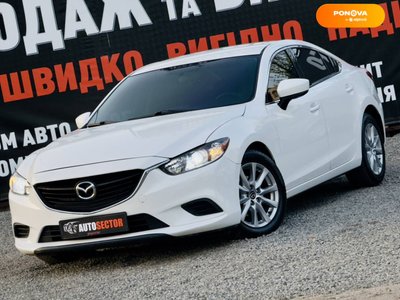 Mazda 6, 2016, Бензин, 2.49 л., 145 тис. км, Седан, Білий, Харків 35668 фото