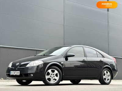Nissan Primera, 2003, Бензин, 1.8 л., 154 тис. км, Ліфтбек, Чорний, Київ 22261 фото