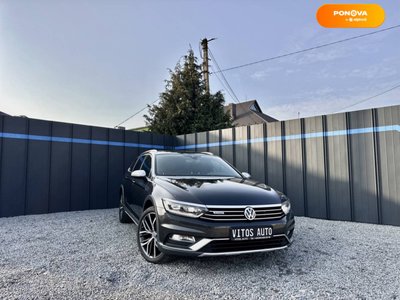 Volkswagen Passat Alltrack, 2018, Дизель, 2 л., 120 тис. км, Універсал, Чорний, Луцьк 43217 фото