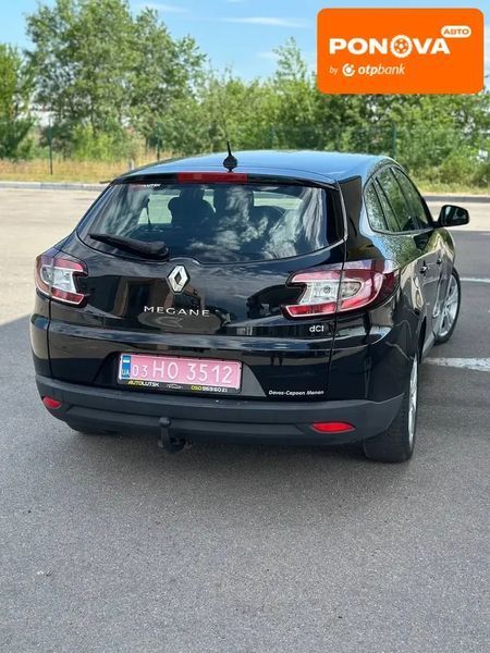Renault Megane, 2011 г., Дизель, 213 тыс. км, Универсал, Чорный, Днепр (Днепропетровск) AT-10418645 фото