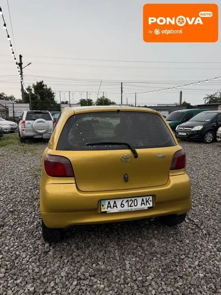 Toyota Yaris, 2001 г., Бензин, 186 тыс. км, Хетчбек, Желтый, Днепр (Днепропетровск) AT-10422166 фото