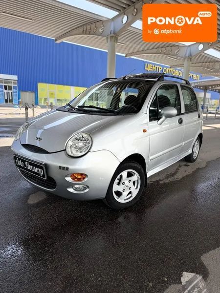 Chery QQ, 2008 р., Бензин, 65 тис. км, Хетчбек, Сірий, Запоріжжя AT-10417947 фото