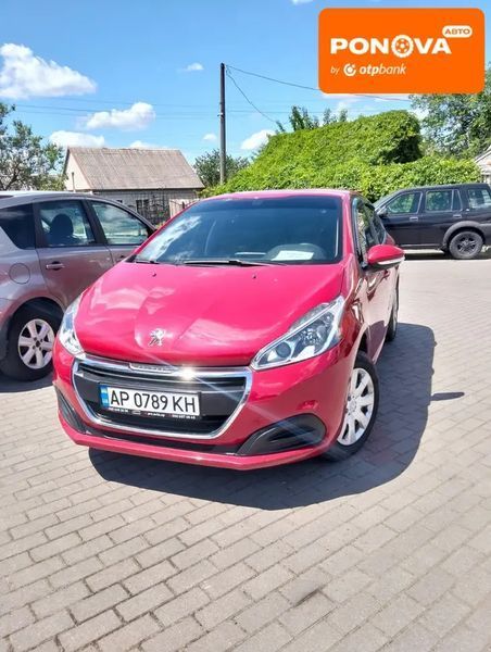 Peugeot 208, 2015 г., Бензин, 67 тыс. км, Хетчбек, Красный, Запорожье AT-10418375 фото
