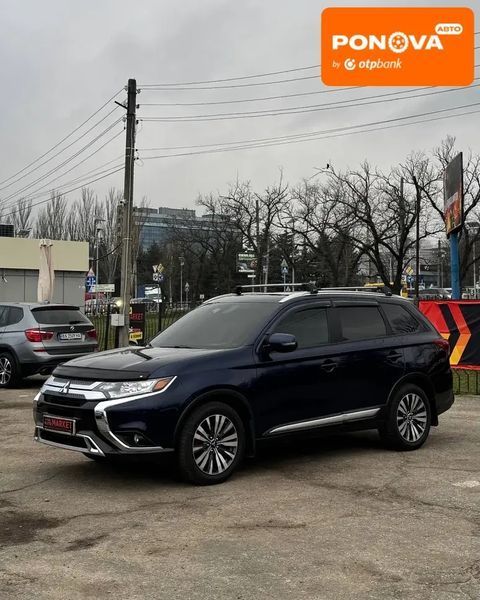 Mitsubishi Outlander, 2020 г., Бензин, 113 тыс. км, Внедорожник / Кроссовер, Синий, Кропивницкий (Кировоград) AT-10413223 фото