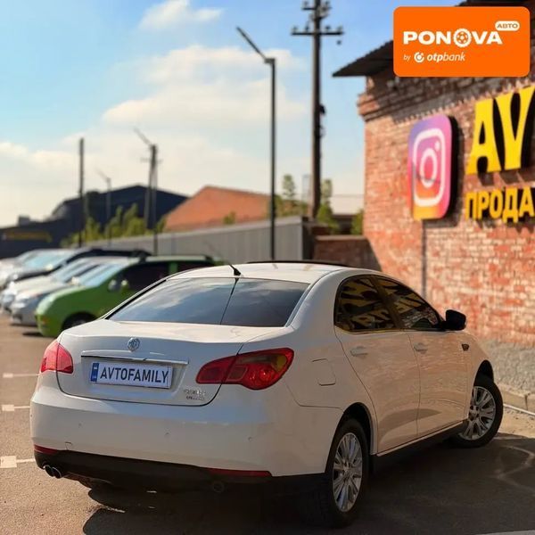 MG 550, 2012 р., Газ пропан-бутан / Бензин, 162 тис. км, Седан, Білий, Дніпро (Дніпропетровськ) AT-10428784 фото