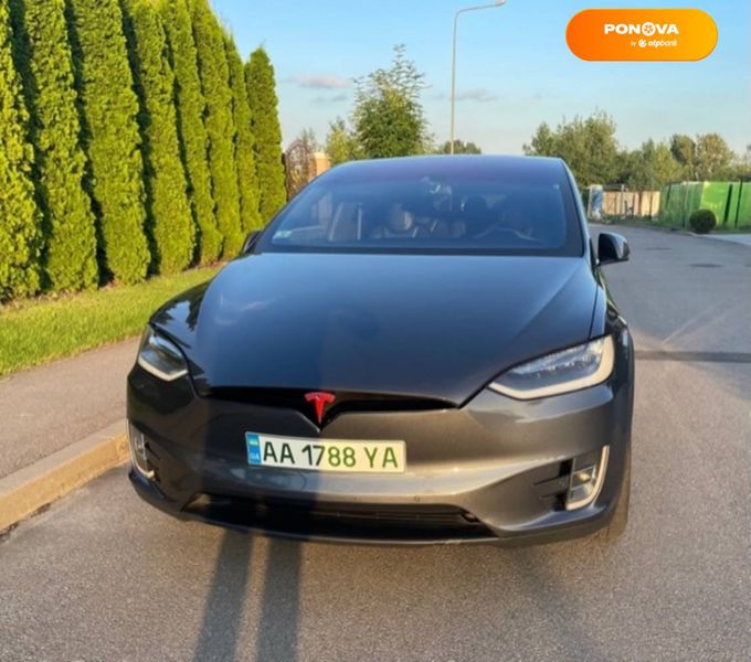 Tesla Model X, 2016, Електро, 170 тис. км, Позашляховик / Кросовер, Сірий, Київ Cars-Pr-58139 фото