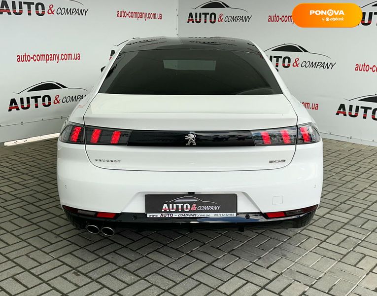 Peugeot 508, 2019, Дизель, 2 л., 180 тис. км, Фастбек, Білий, Львів 97784 фото