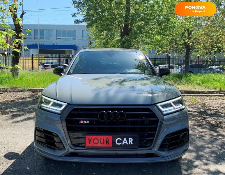 Audi SQ5, 2018, Бензин, 3 л., 94 тис. км, Позашляховик / Кросовер, Сірий, Київ 103104 фото