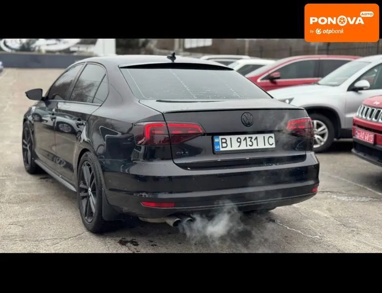 Volkswagen Jetta, 2016 р., Бензин, 175 тис. км, Седан, Чорний, Полтава AT-10410382 фото