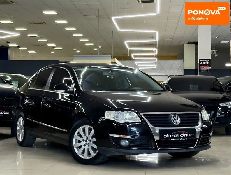 Volkswagen Passat, 2007 р., Бензин, 199 тис. км, Седан, Чорний, Миколаїв AT-10418271 фото