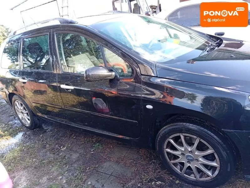 Peugeot 307, 2003 г., Бензин, 243 тыс. км, Универсал, Чорный, Днепр (Днепропетровск) AT-10404414 фото