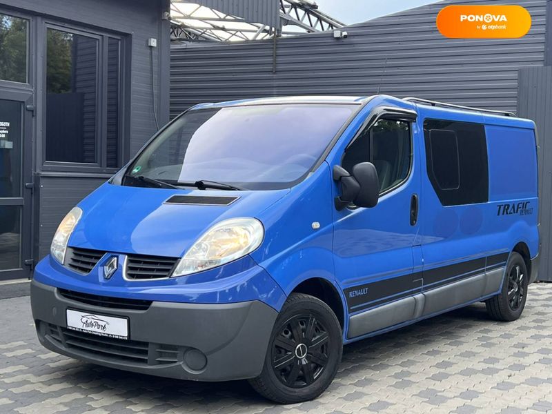 Renault Trafic, 2011, Дизель, 2 л., 282 тис. км, Мінівен, Синій, Чернівці 103406 фото