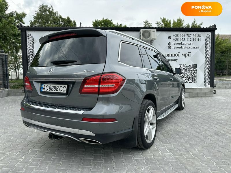 Mercedes-Benz GLS-Class, 2016, Бензин, 3 л., 210 тыс. км, Внедорожник / Кроссовер, Серый, Ровно 50257 фото