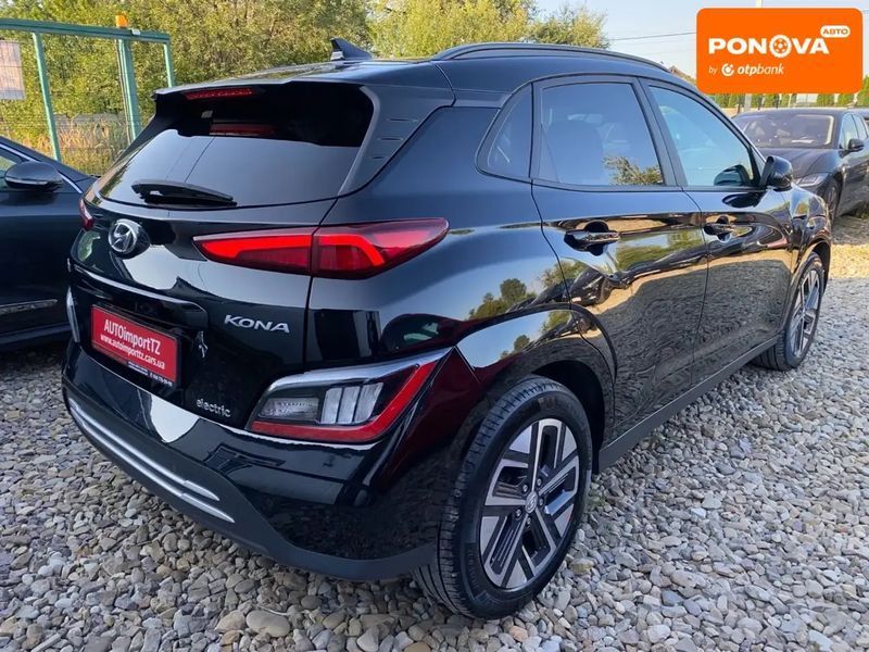Hyundai Kona, 2022 г., Електро, 128 тыс. км, Внедорожник / Кроссовер, Чорный, Сопошин AT-10399960 фото