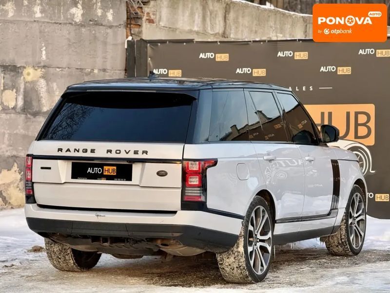 Land Rover Range Rover, 2015 р., Дизель, 204 тис. км, Позашляховик / Кросовер, Білий, Харків AT-10409000 фото