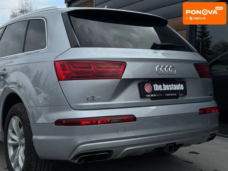 Audi Q7, 2017 р., Бензин, 149 тис. км, Позашляховик / Кросовер, Сірий, Рівне AT-10401493 фото