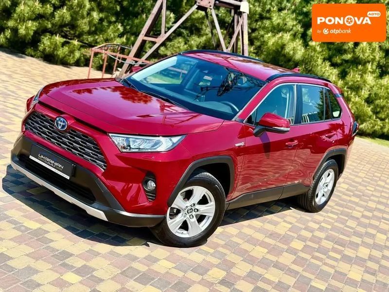 Toyota RAV4, 2020 г., Гібрид (MHEV), 56 тыс. км, Внедорожник / Кроссовер, Красный, Днепр (Днепропетровск) AT-10418077 фото