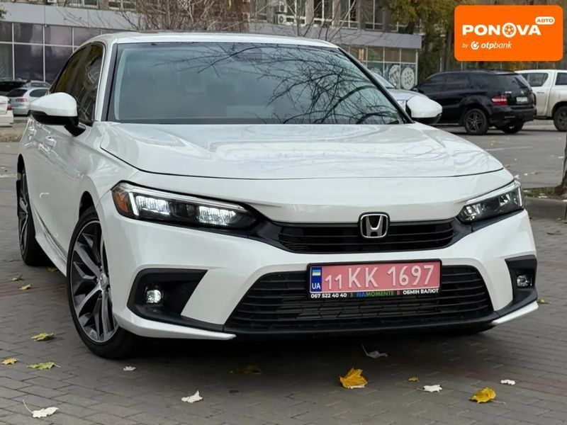 Honda Civic, 2023 р., Бензин, 1 тис. км, Седан, Білий, Дніпро (Дніпропетровськ) AT-10405142 фото
