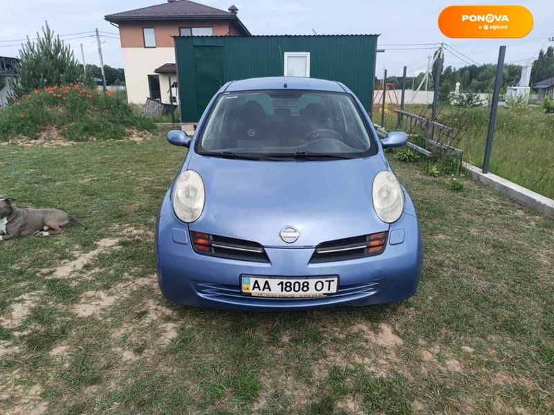 Nissan Micra, 2003, Бензин, 1.2 л., 278 тыс. км, Хетчбек, Синий, Киев Cars-Pr-59466 фото