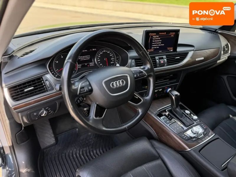 Audi A6, 2016 р., Дизель, 157 тис. км, Седан, Сірий, Дніпро (Дніпропетровськ) AT-10410947 фото