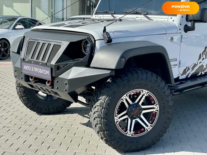 Jeep Wrangler, 2017, Бензин, 3.6 л., 115 тис. км, Позашляховик / Кросовер, Білий, Чернігів 42336 фото