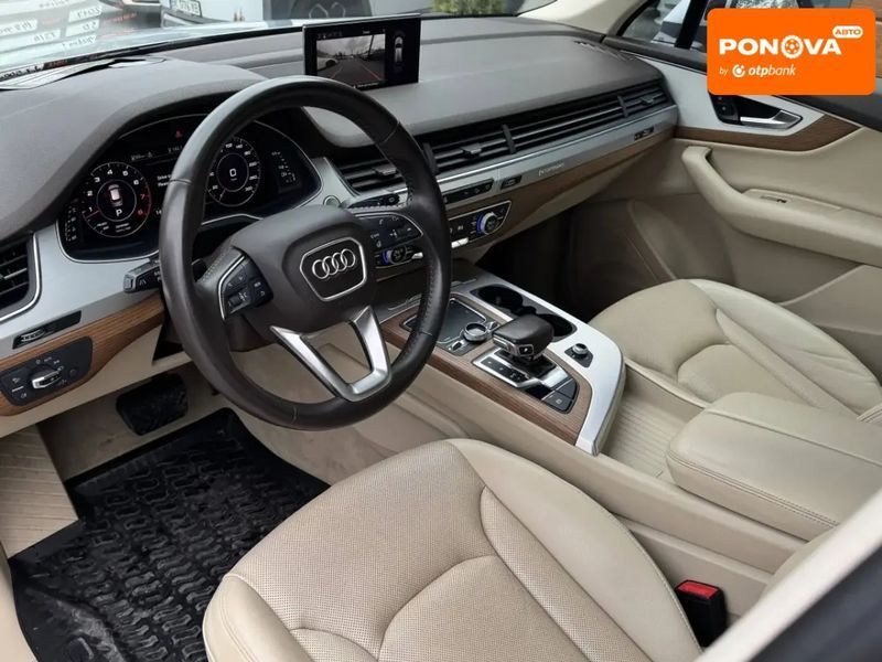 Audi Q7, 2017 р., Бензин, 149 тис. км, Позашляховик / Кросовер, Сірий, Рівне AT-10401493 фото