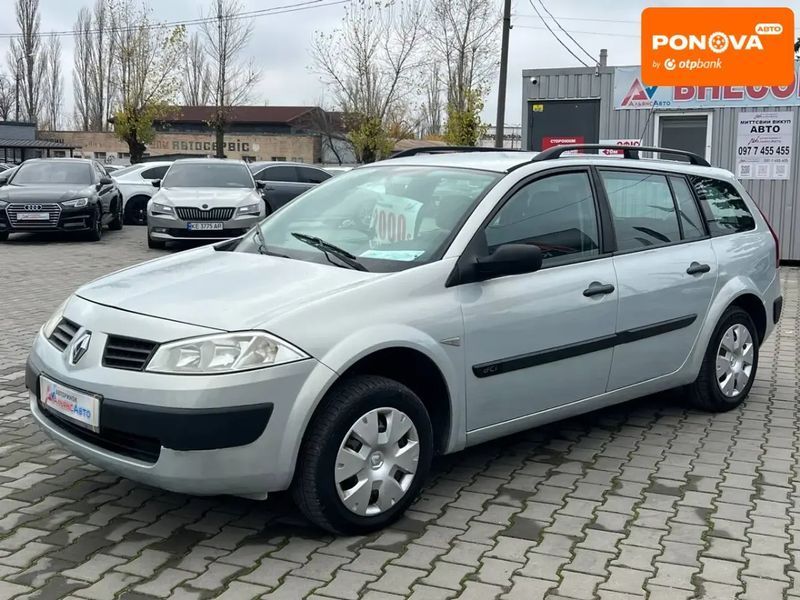 Renault Megane, 2005 г., Дизель, 278 тыс. км, Универсал, Серый, Кривой Рог AT-10404837 фото