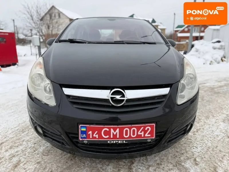 Opel Corsa, 2008 р., Бензин, 178 тис. км, Хетчбек, Чорний, Вінниця AT-10408509 фото