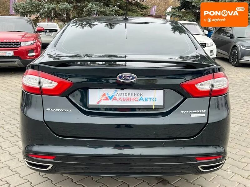 Ford Fusion, 2014 г., Бензин, 212 тыс. км, Седан, Синий, Кривой Рог AT-10404716 фото