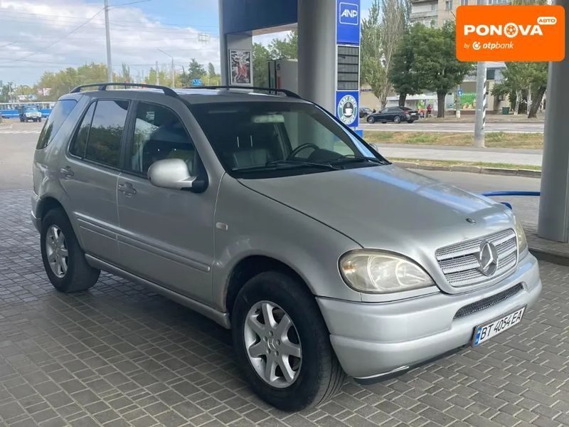 Mercedes-Benz M-Class, 2000 р., Газ пропан-бутан / Бензин, 405 тис. км, Позашляховик / Кросовер, Сірий, Миколаїв AT-10403824 фото