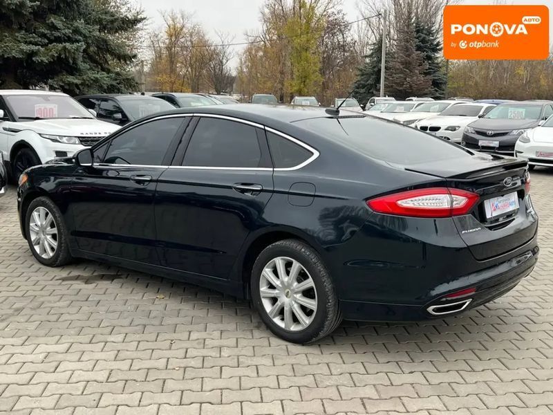 Ford Fusion, 2014 г., Бензин, 212 тыс. км, Седан, Синий, Кривой Рог AT-10404716 фото