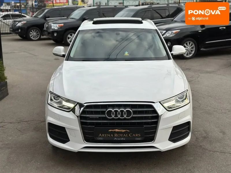 Audi Q3, 2016 р., Бензин, 130 тис. км, Позашляховик / Кросовер, Білий, Харків AT-10403925 фото