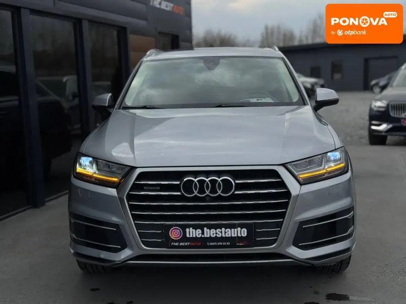 Audi Q7, 2017 р., Бензин, 149 тис. км, Позашляховик / Кросовер, Сірий, Рівне AT-10401493 фото