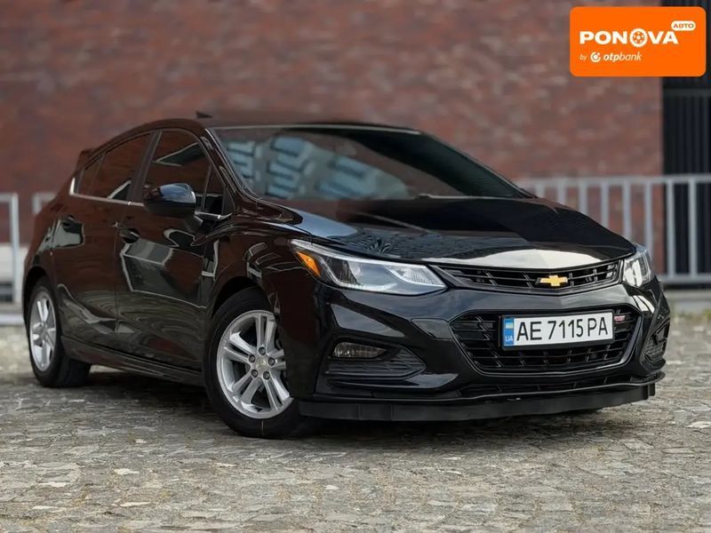 Chevrolet Cruze, 2017 г., Бензин, 112 тыс. км, Хетчбек, Чорный, Днепр (Днепропетровск) AT-10417885 фото